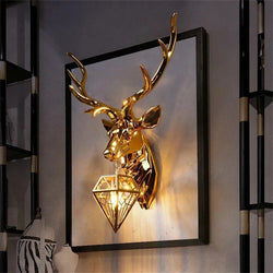 Nordic Antler Wall Lamp Modern LED Wall Lights