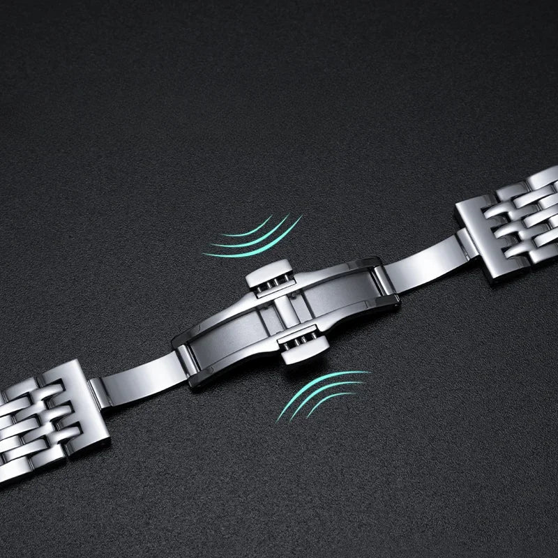 Tissot Steel Bracelet Strap Men's Business .