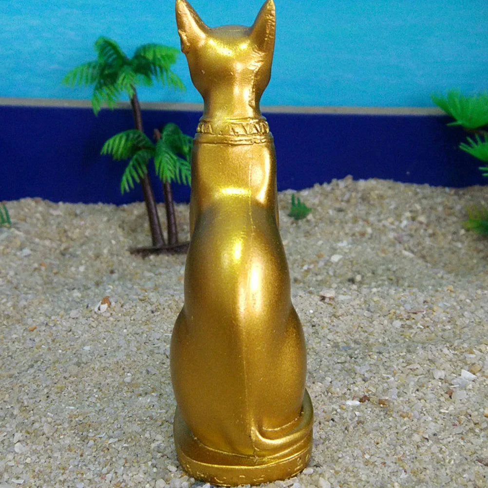 Cat Egyptian Sculpture Figurine Statue Goddess