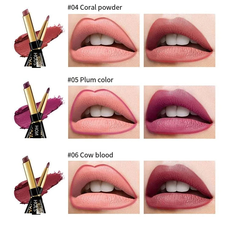 Double headed Lip Makeup Lipstick Pencil.