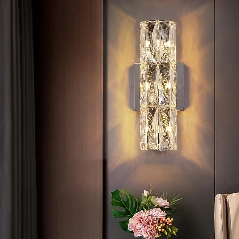 Modern Luxury Bedroom Bedside Wall Lamps: LED Sconce Lights.