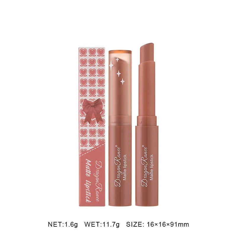 12 Color Matte Lipstick Nude Pink Matte Solid Lip Gloss Long Lasting Velve Red Tinted Balm 24 Hours Waterproof Makeup LipSticks