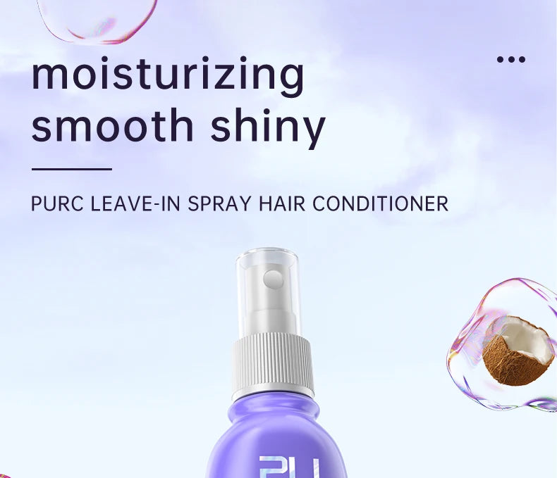 Coconut Oil Leave-In Conditioner Spray Hair Scalp.