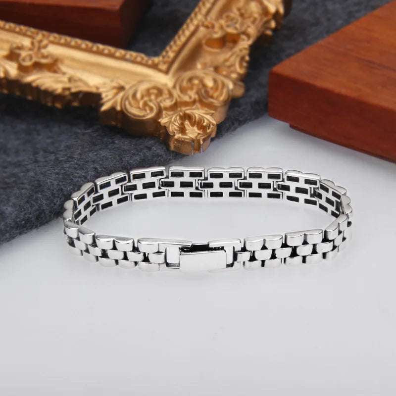 Silver Personalized Versatile Bracelet Men and Women