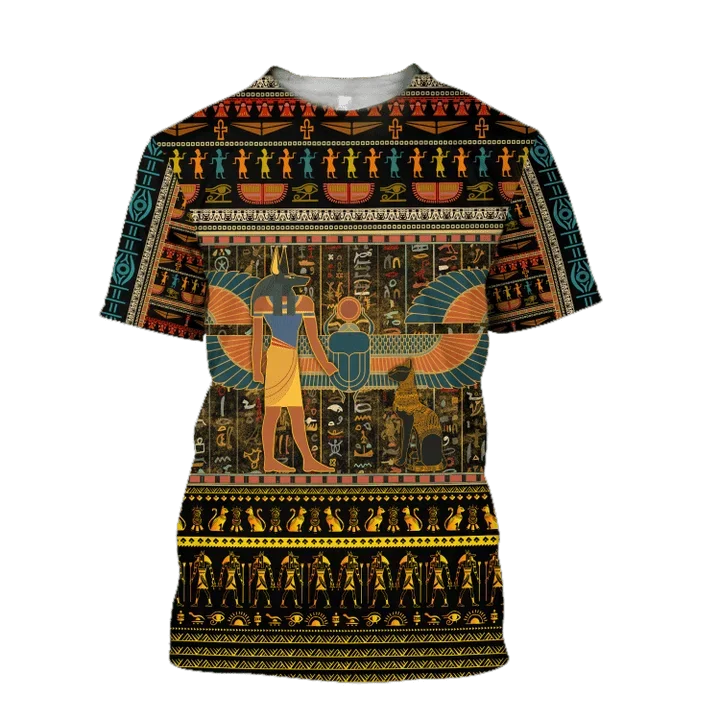 Anubis Graphic Men's T-shirt Stylish Casual.