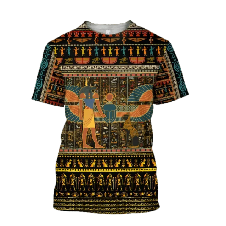 Anubis Graphic Men's T-shirt Stylish Casual.