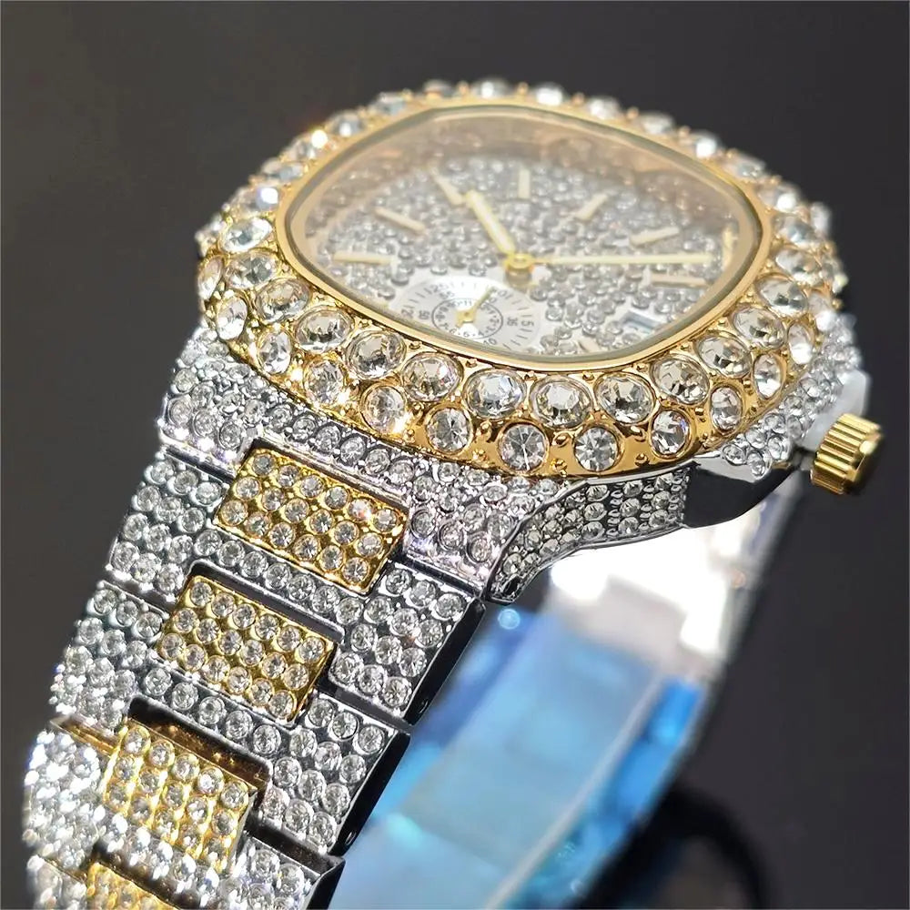 Hot Sell Luxury Iced Watch for Every Man