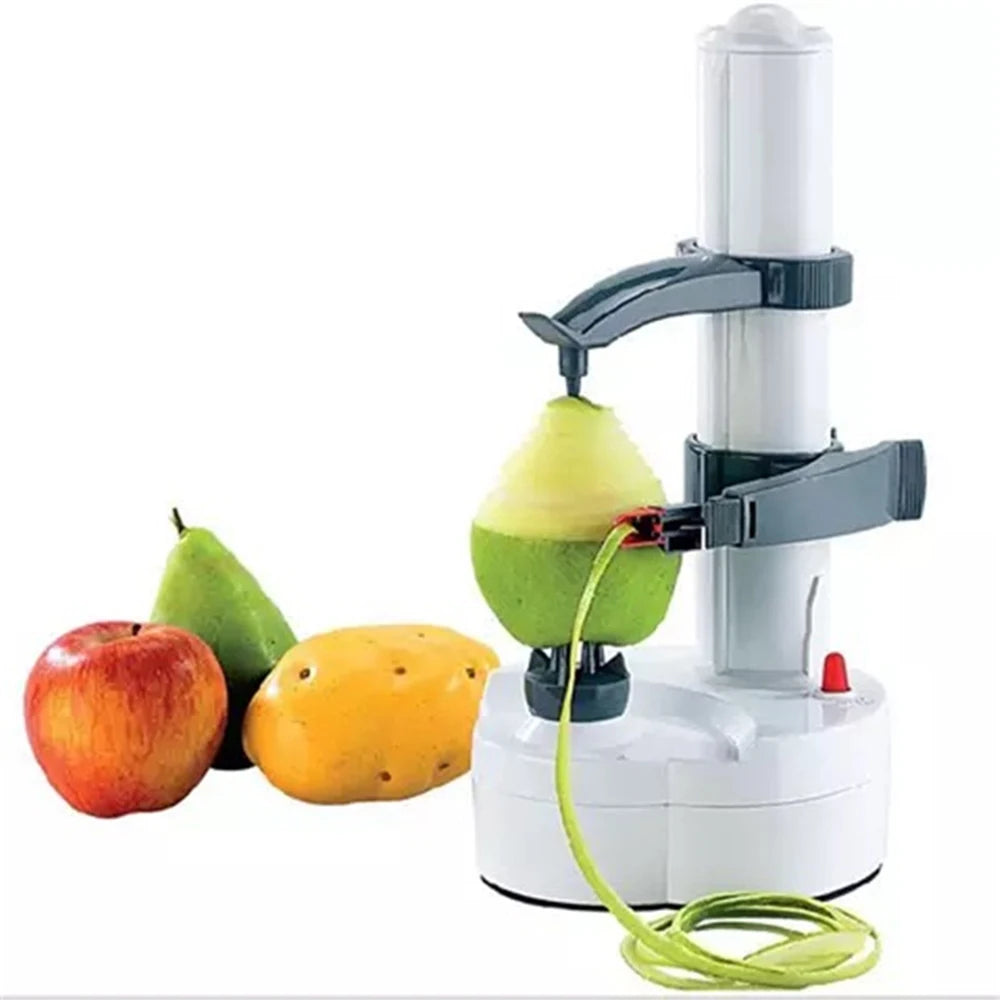 Multifunctional Electric Spiral Orange Apple Peeler Cutter Slicer, Automatic Potato Fruit Peeling Machine Kitchen Tools