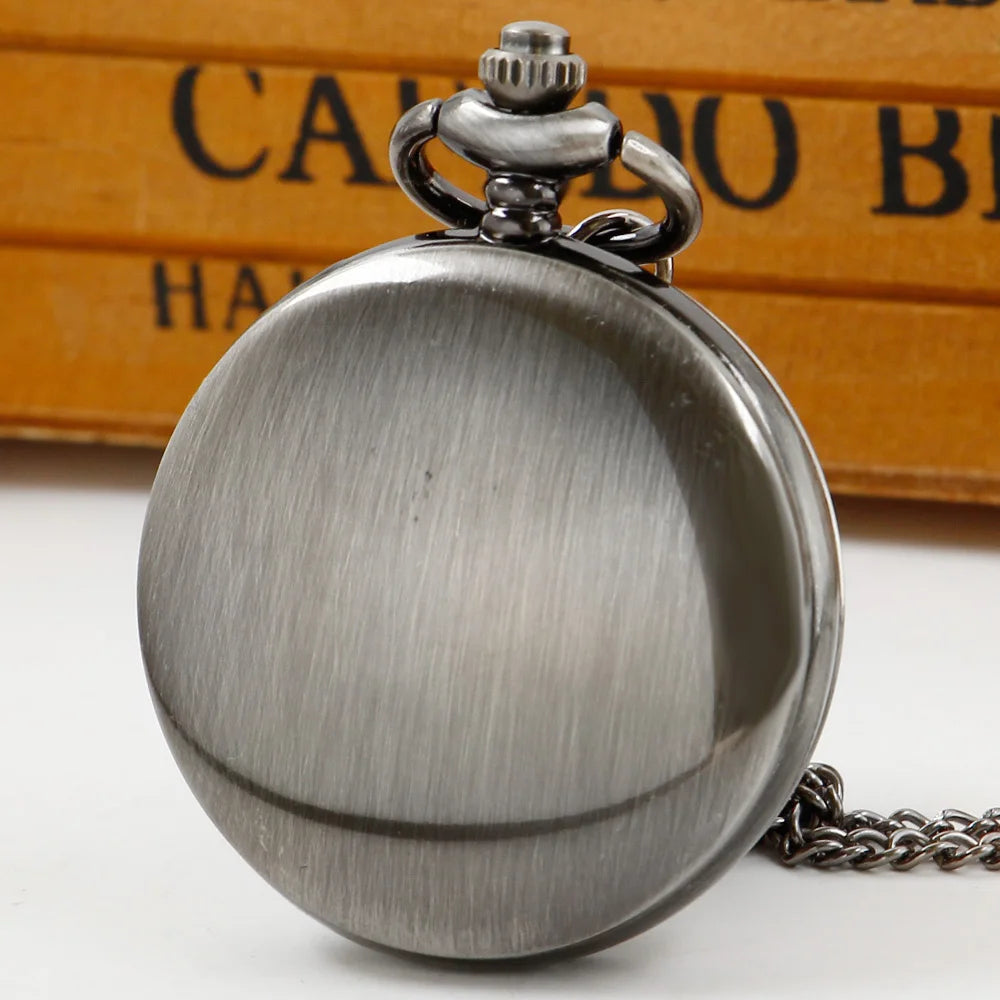 Vintage Casual Necklace Quartz Men's Pocket Watch Steampunk Pendant Pocket Watch Men's Clock Gift Reloj