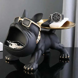 Bulldog Key Storage Ornament Living Room.