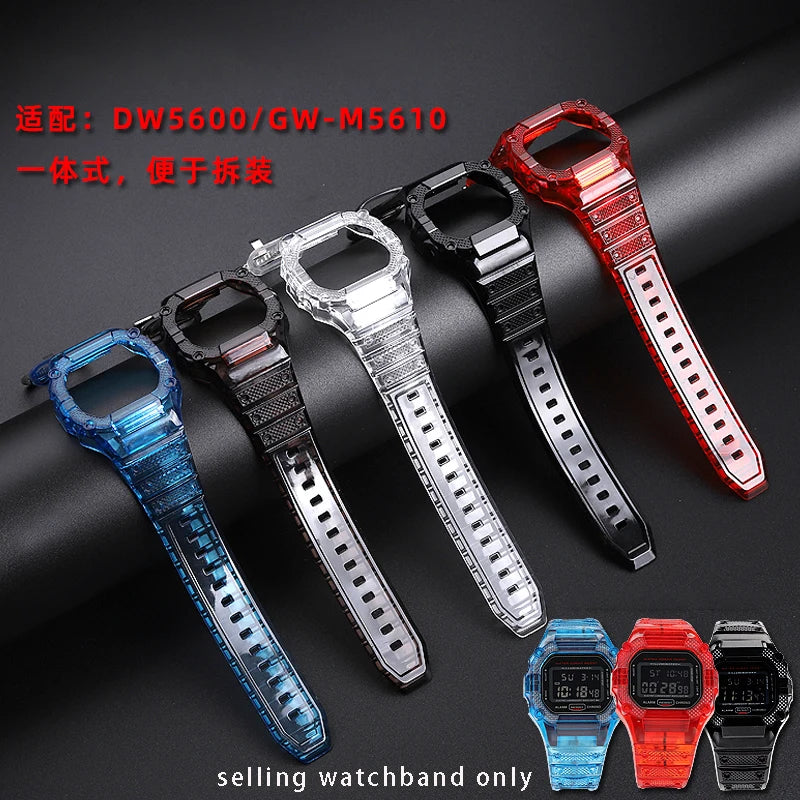 Watch strap and case set for G-SHOCK Casio