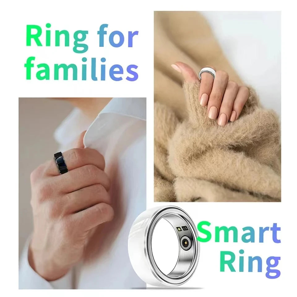 New NFC Smart ring Heart Rate Blood Oxygen.