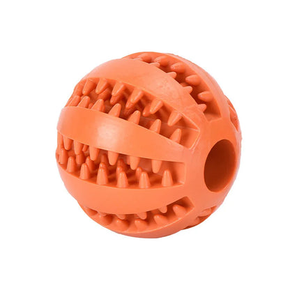 Dog Toy Ball Interactive Rubber Balls Puppy Chewing Toys Pet Tooth Cleaning Ball Cats Pets Food Treat Feeder Silicone Balls Toy