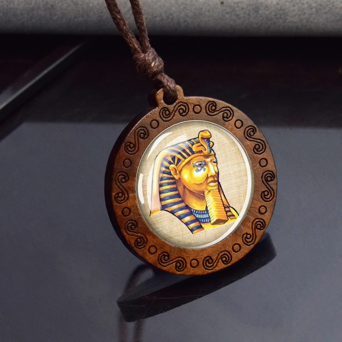 Ancient Egypt Pendants Ankh Anubis.