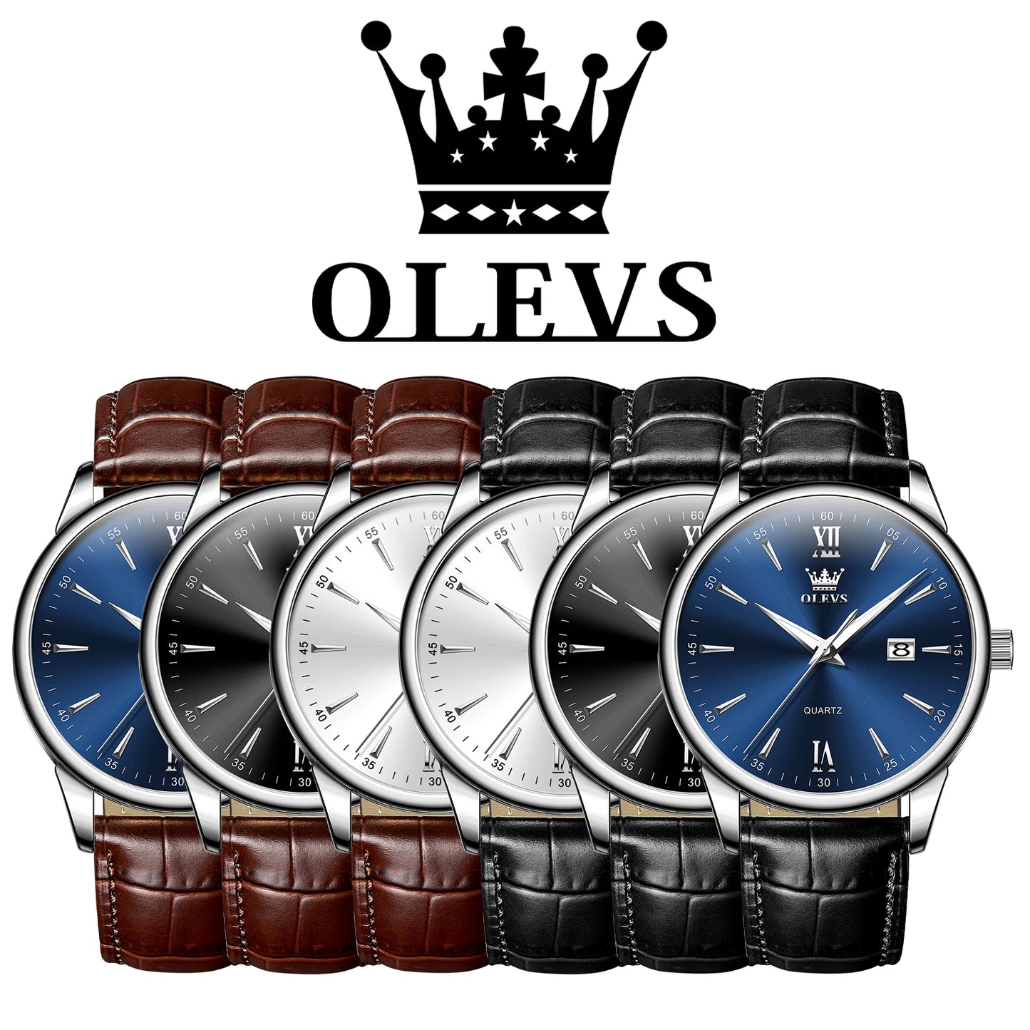 OLEVS Luxury Men's Watches High Quality.