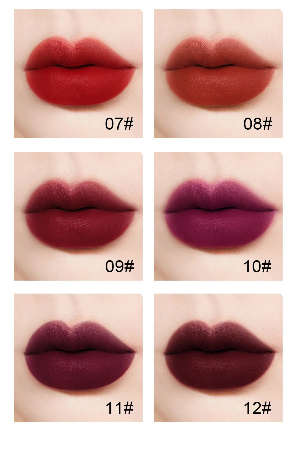 Lip-shaped Lipstick Makeup Temperature Color.