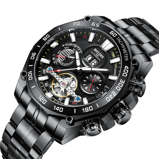 Top Brands Fashion Business Mechanical Men Watch.