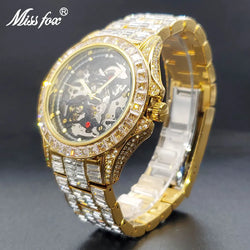 Men's Mechanical Watch High Quality Luxury Gold