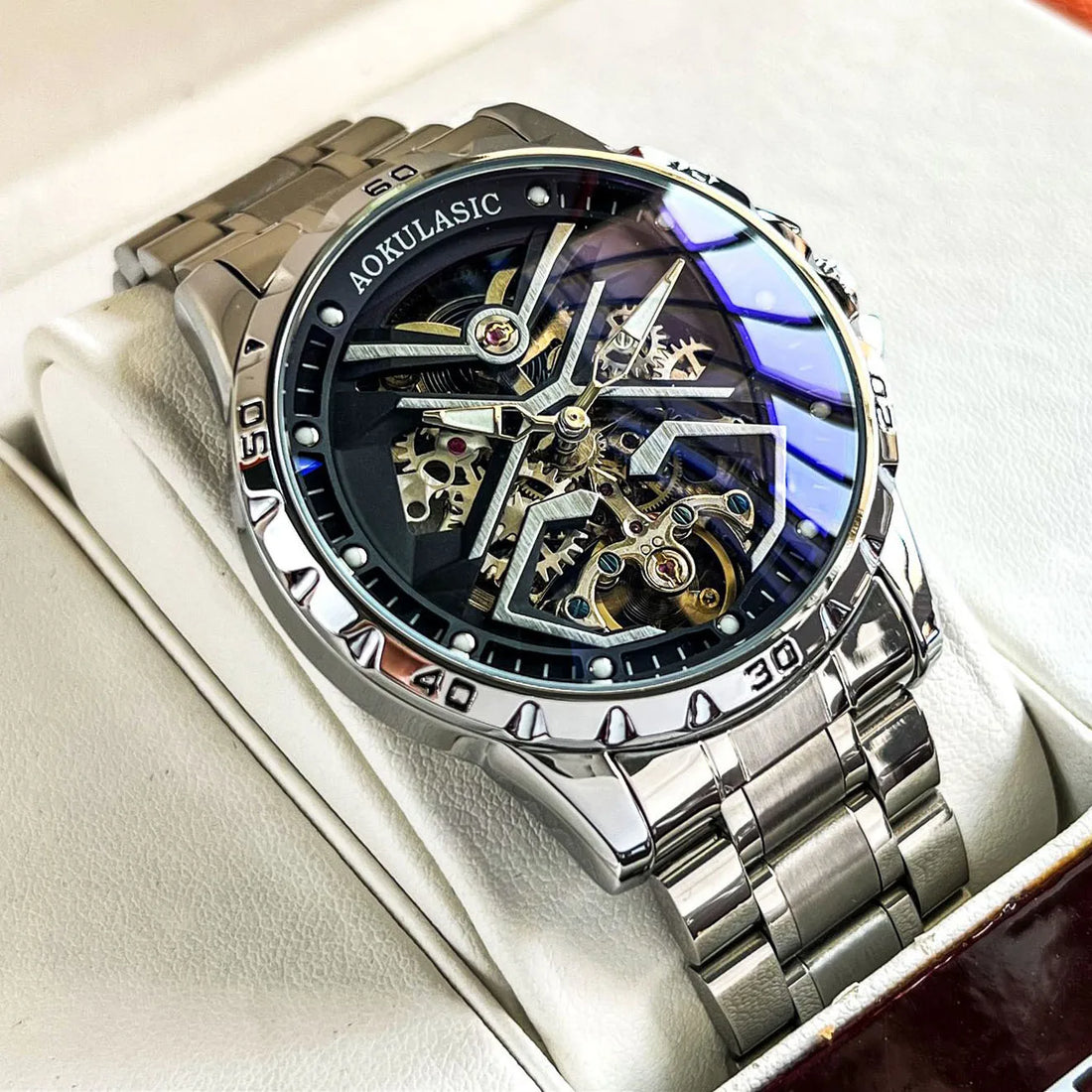 New Mechanical Wristwatch Luxury Automatic Business.