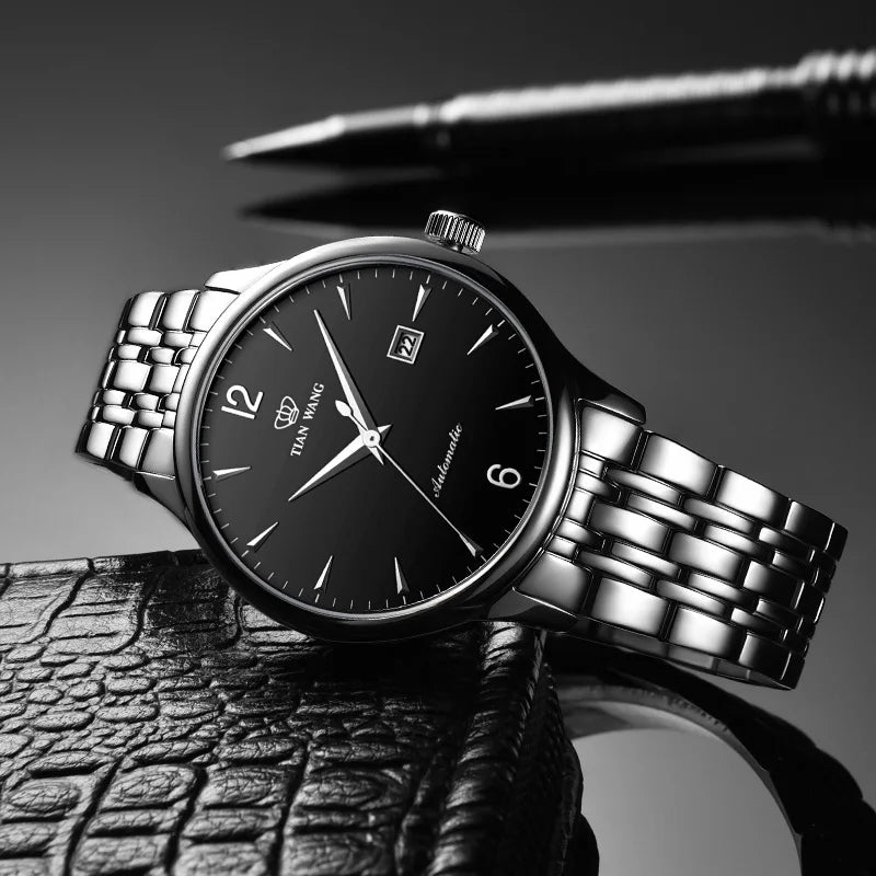 TIAN WANG Men's Watches Business Mechanical.