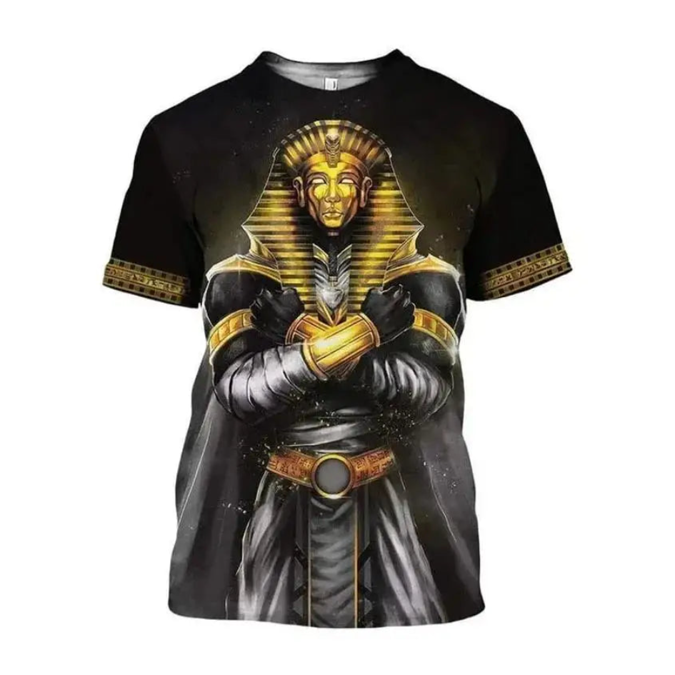 Fashionable Egyptian Wind Pictures For Men's T-Shirts.