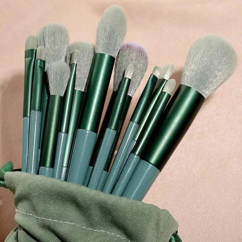 13Pcs Makeup Brush Set Make Up Concealer Brush Blush Powder