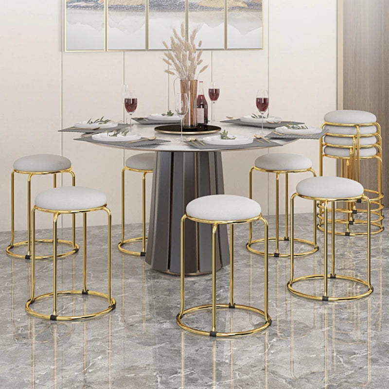 Beauty Salon Gold Luxury Velvet Dining Chair.