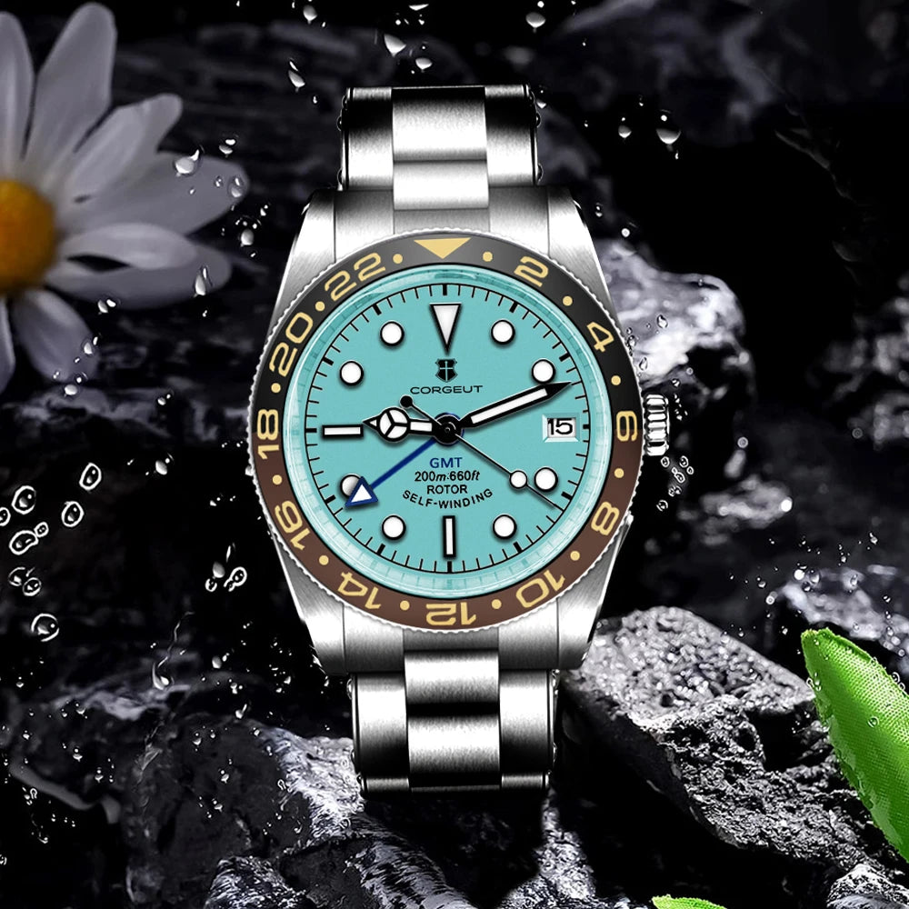 New GMT NH34 High Fashion Business Men's Watches Automatic.