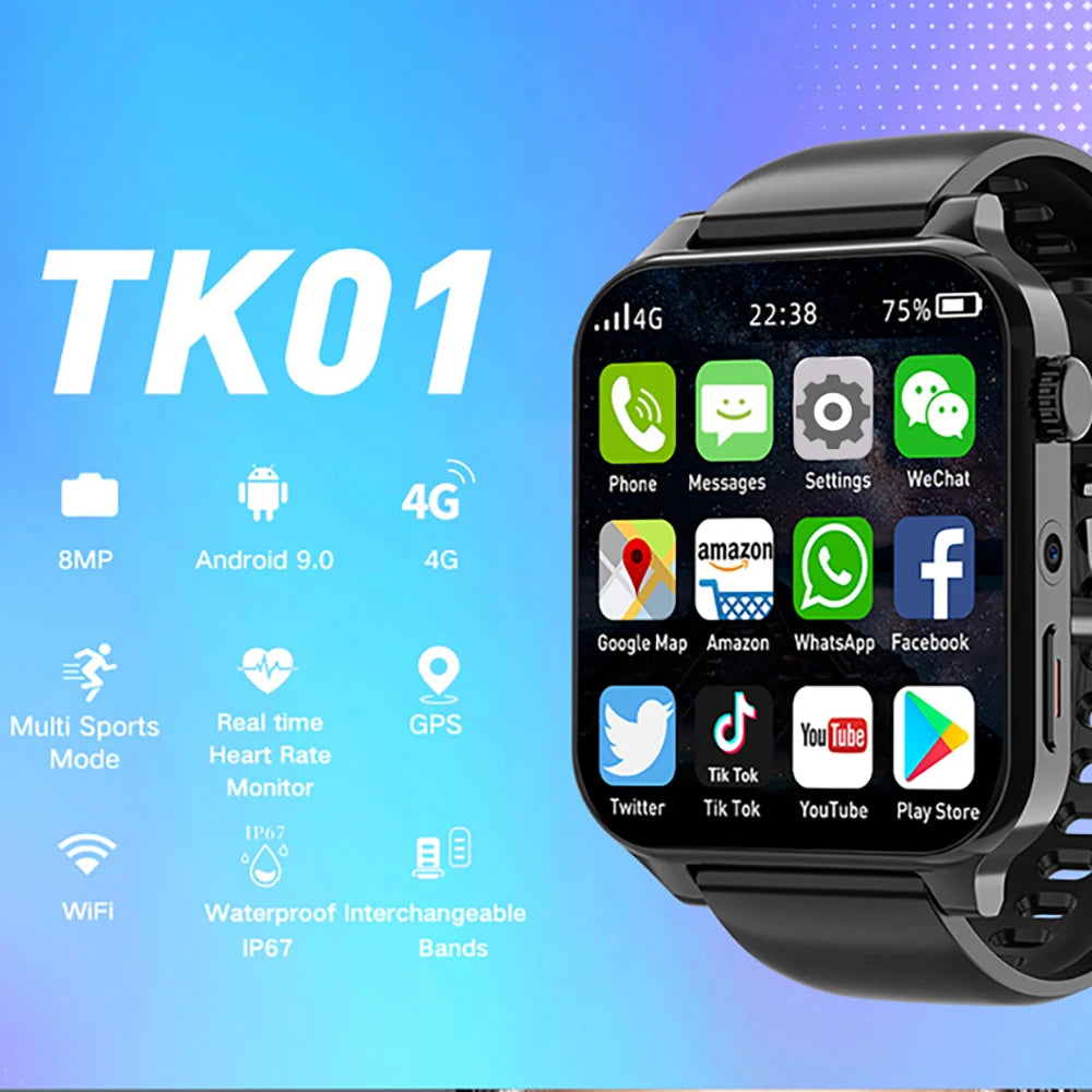 2024 New 1.99-Inch 4G Call Smartwatch.