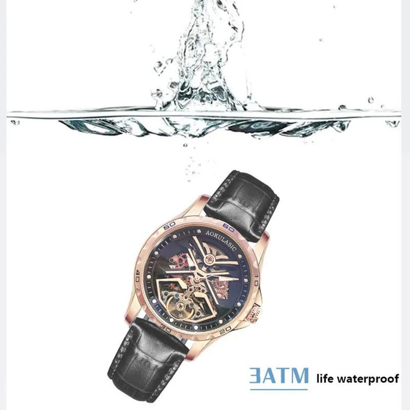 Men New Mechanical Watch Luxury Sport.