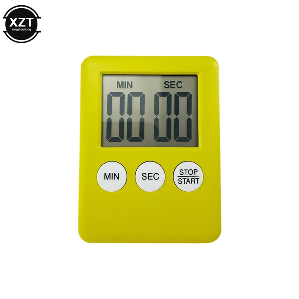 Magnetic Kitchen Timer Digital Cooking Baking LCD.