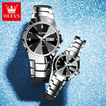 OLEVS New Fashion Lovers Watches for Men Women Luxury .