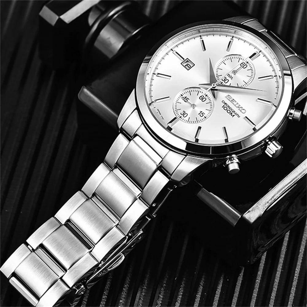 Seiko Men's Quartz Watch Chronograph Series Original Japanese.