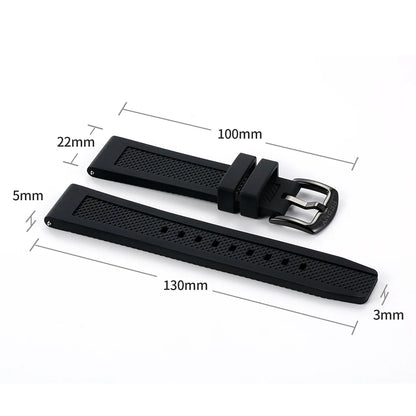 BERNY Silicone Strap Watchbands.