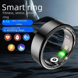 2024 Smart Ring Military Titanium Steel.