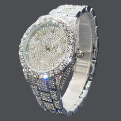 Luxury Watch Man Diamond Large Men's Watches.