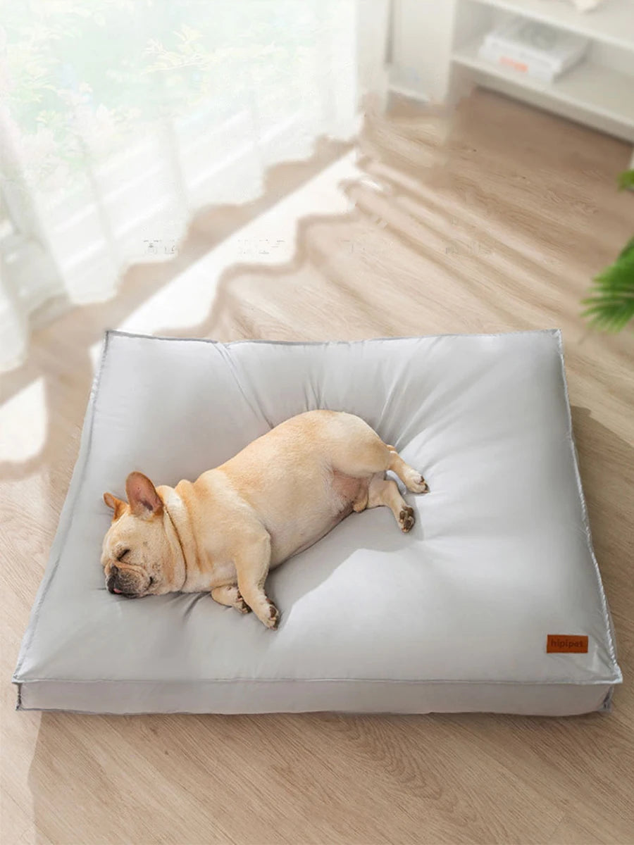 Waterproof & Comfortable Dog Bed, Removable Pet Mat, Rectangular Thickened Soft Dog Mat Sofa, Suitable For All Sizes Pets