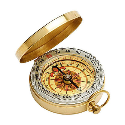 G50 Compass Pure Copper Pocket Watch