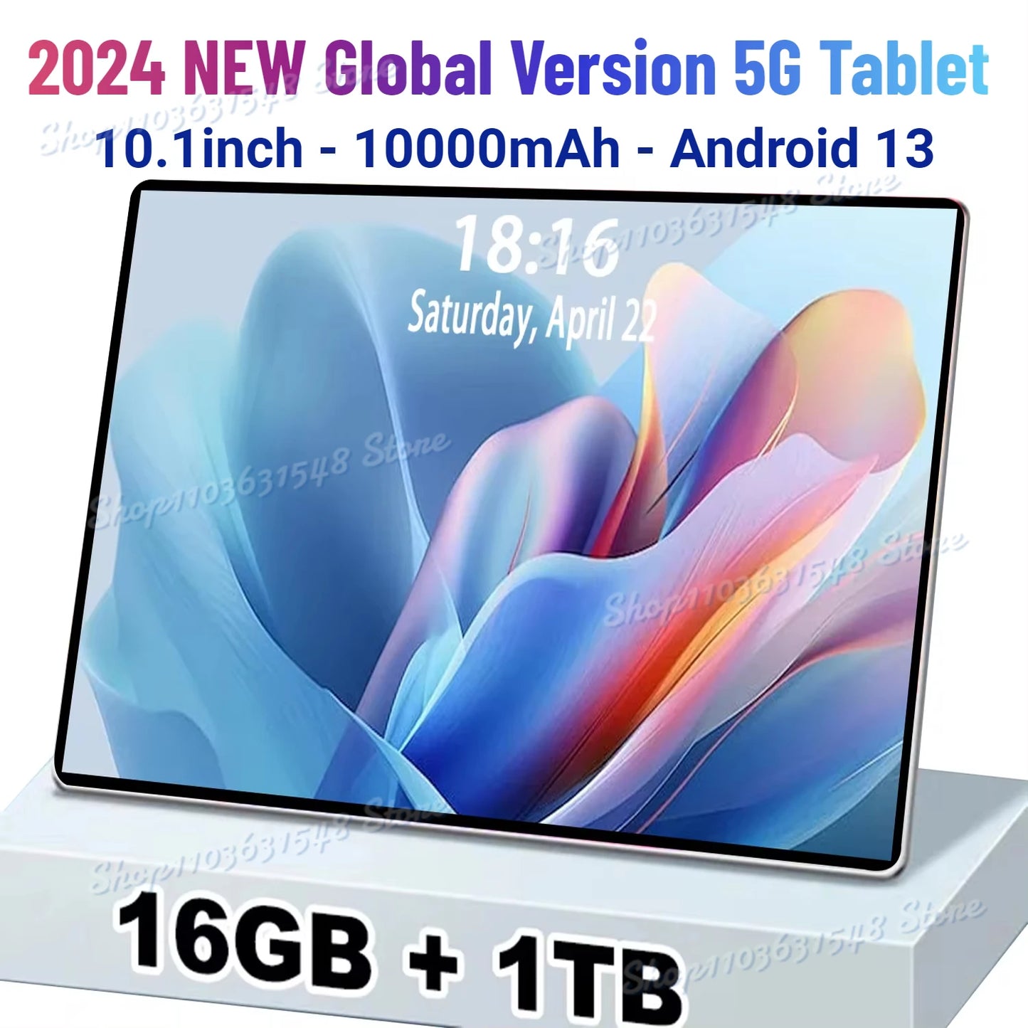 Global Version Android 13 Tablet 16GB.