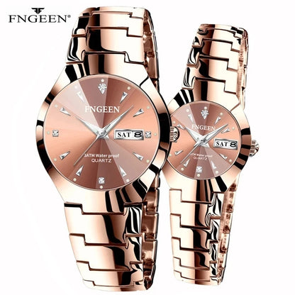 Couple Watch Quartz watch for Lovers Luxury.