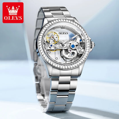 OLEVS 6699 Luxury Original Mechanical Watch For Women.