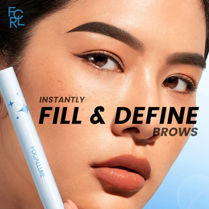 Waterproof Eyebrow Cream Eyeliner Pencil 2 In 1.