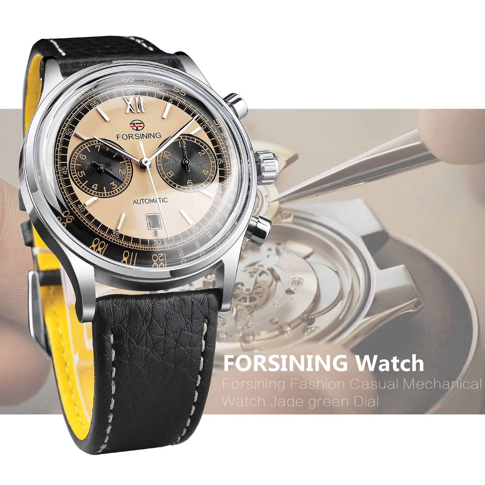 Forsining 2022 Classic Retro Mechanical Automatic Watch.