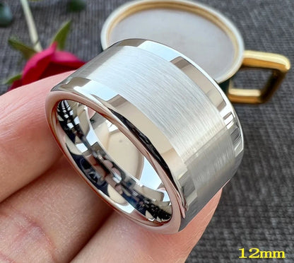 Features for CRISTIANO RONALDO Tungsten Ring.