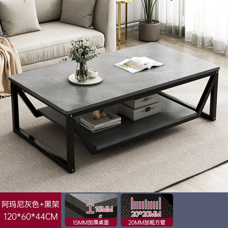 Nordic Square Coffee Table: Modern Elegance and Functionality.