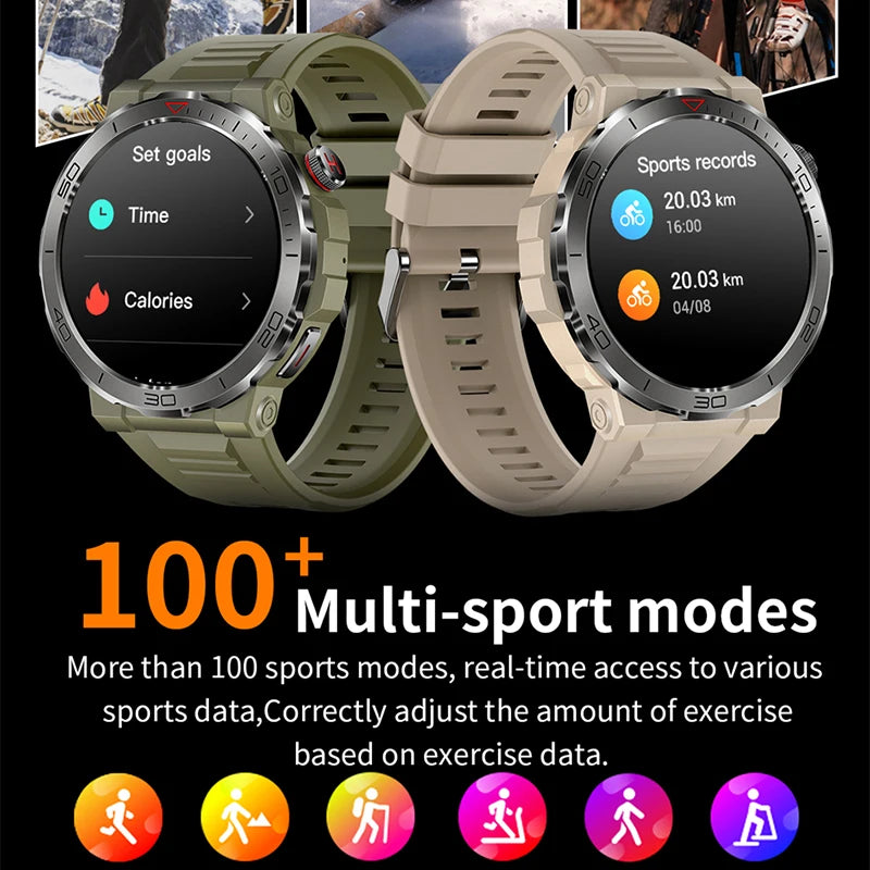 ChiBear 1.43&quot; AMOLED Smart Watch for Men 2024.