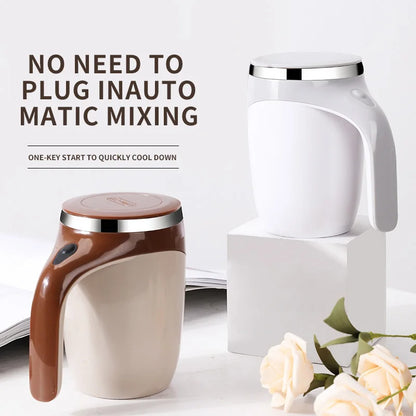 Automatic Stirring Cup Mug Rechargeable Portable Coffee.