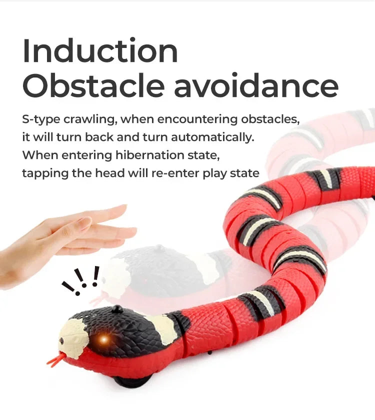 Cat Dog Pet Snake Toys Rechargeable Smart.