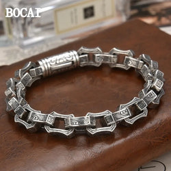 Silver Personalized Design Water Wave Bracelet