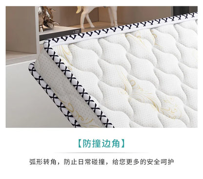 Three folding 3E coconut mattress environmental palm hard mat home sleeping mat dormitory single tatami custom